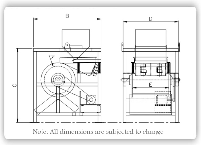 Magnet Drum Separator Specification Magnet Drum Separator Specification Image